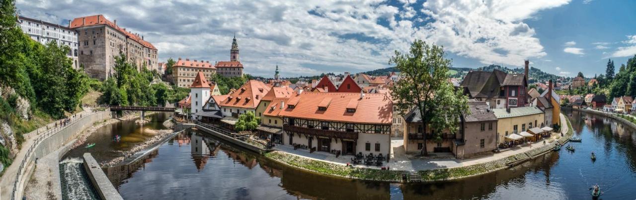 Garni hotel Castle Bridge Český Krumlov Exterior foto