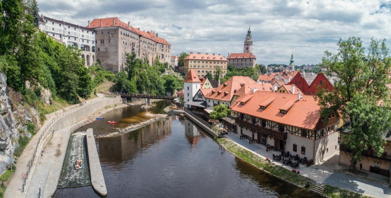 Garni hotel Castle Bridge Český Krumlov Exterior foto