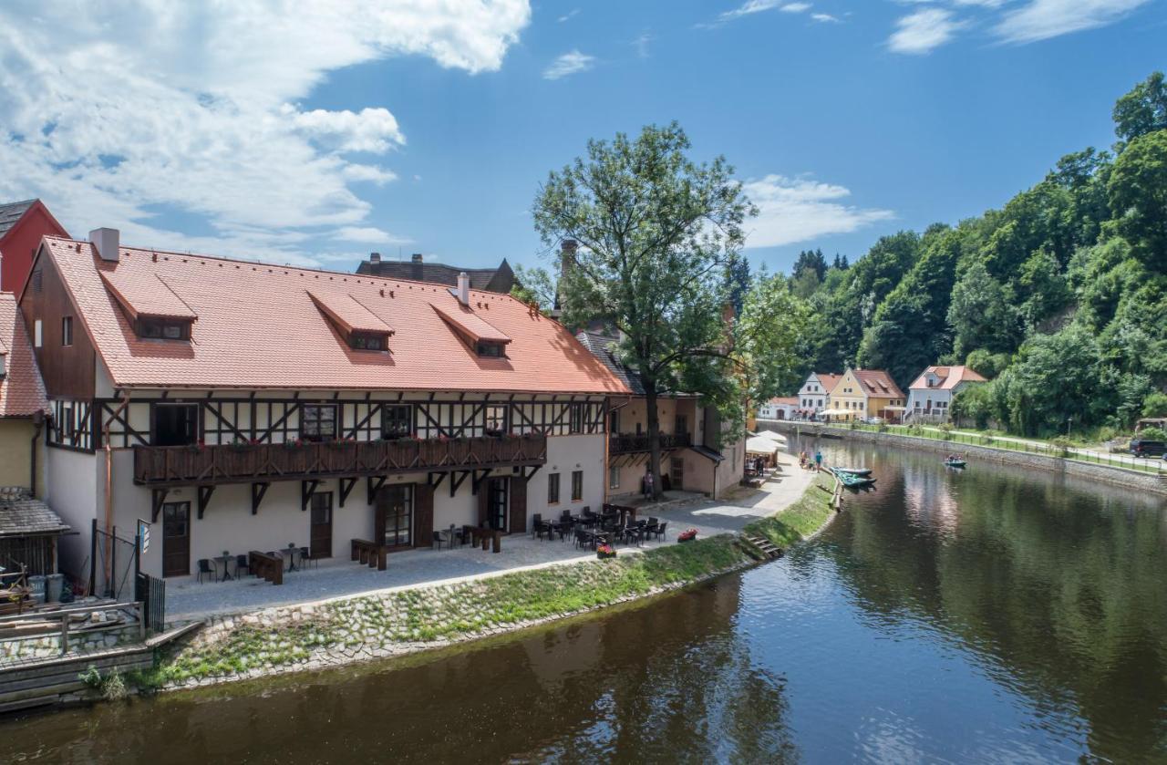 Garni hotel Castle Bridge Český Krumlov Exterior foto