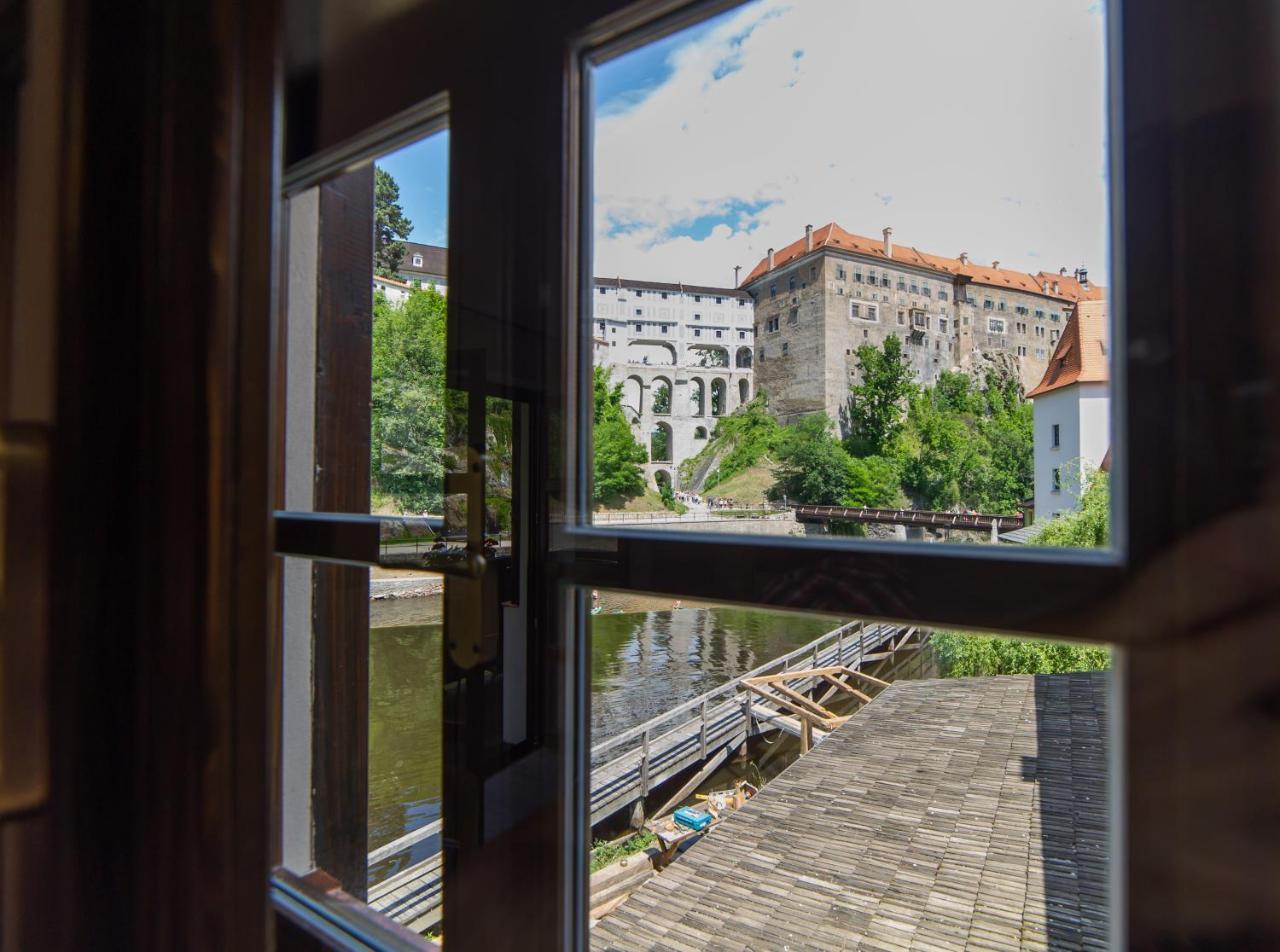 Garni hotel Castle Bridge Český Krumlov Exterior foto